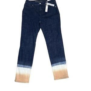 Chico's Jeans Sz 0R US 4R Womens So Slimming Leg Ankle Girlfriend Slim Leg NEW